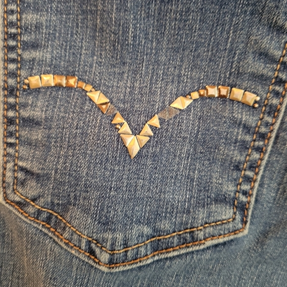 Womens Levi's Perfectly Slimming Boot Cut 512 Jeans Size 12M - Picture 5 of 7